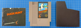 Duck Hunt w/ Original Manual / Sleeve Nintendo NES Video Game 5 Screw Cartridge