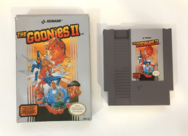 The Goonies II 2 For NES (Nintendo NES, 1987) Konami - Box & Game, No Manual