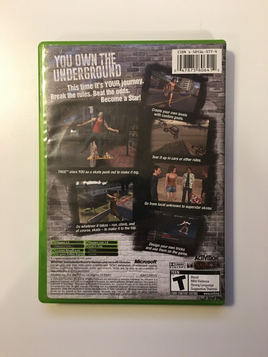 Tony Hawk's Underground (Microsoft Xbox, 2003) Box Only, No Disc or Manual