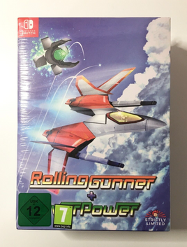 Rolling Gunner + Overpower Collector's Edition [PAL] Strictly Limited Switch New