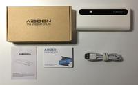 Aibocn Power Bank 10,000mAh Phone Portable Charger with Flashlight WX010