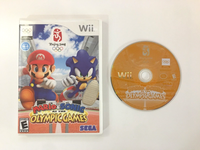 Mario And Sonic At The Olympic Games (Nintendo Wii, 2007) Box & Disc, No Manual