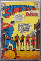 Superman #153 Silver Age Superhero Vintage DC Comic 1962 3.0-4.0