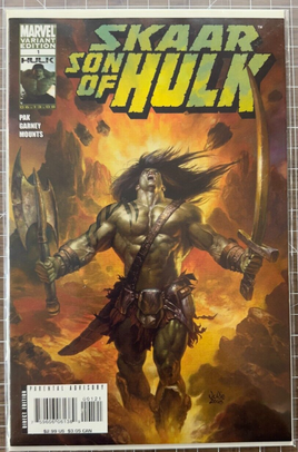 Skaar: Son of Hulk #1 Variant Marvel Bent Corner 2008 First Print 8.5-9.5