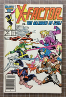 X-Factor #5 Newsstand 1st cameo Apocalypse - Marvel Comic (1986) 5-6