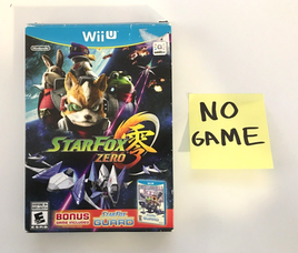 Star Fox Zero & Star Fox Guard Bundle (Nintendo Wii U, 2016) Box Only, No Game