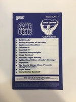 Galoob Game Genie Code Update For Sega Genesis Manuals Only - You Pick