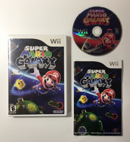 Super Mario Galaxy (Nintendo Wii, 2007) CIB Complete - US Seller - Tested