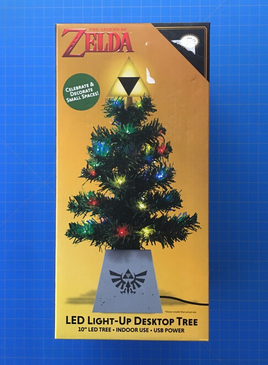 2021 The Legend of Zelda LED Light-Up Desktop Tree NIB Nintendo 11.5" USB Power