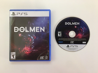 Dolmen PS5 (PlayStation 5, 2022) Massive Work Studio / Prime Matter - Box & Disc