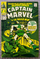 Marvel CAPTAIN MARVEL No. 3 (1968) Super Skrull Appearance! Comic 4.0-5.0