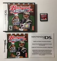 Backyard Football '09 (Nintendo DS, 2008) CIB Complete - Tested - US Seller