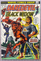 DAREDEVIL # 97 BLACK WIDOW-1ST APP DARK MESSIAH & HIS DISCIPLES OF DOOM 5.0-6.0