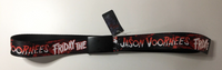 Buckle-Down - Friday The 13th Jason Voorhees Mask Text Flip Web Belt - NWT