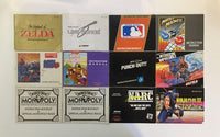 Original Nintendo NES User Manuals - You Pick - Free Sticker - US Seller