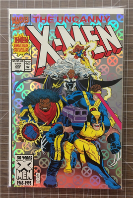 Uncanny X-Men #300 Anniversary Spectacular Foil - Marvel Comic (1993) 7.5-8.5