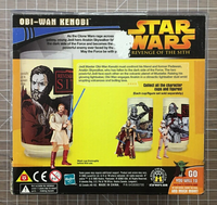 Star Wars Revenge of the Sith Cup & Figure Obi-Wan Kenobi Action Figure - Sealed