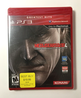 Metal Gear Solid 4 Guns of the Patriots [Greatest Hits] PS3 (PlayStation 3) New