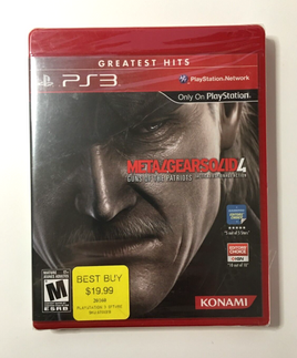 Metal Gear Solid 4 Guns of the Patriots [Greatest Hits] PS3 (PlayStation 3) New