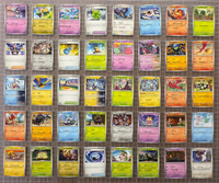 Pokemon Surging Sparks Common Uncommon Lot - All Unique - 40 Cards