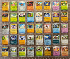 Pokémon S&V Paldea Evolved Obsidian Flames Reverse Holo Lot 40 Cards NM-LP