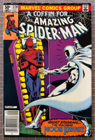 The Amazing Spider-Man #220 Moon Knight Cover 1981 Marvel Comic 7.0-8.0