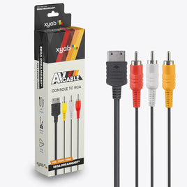 XYAB Composite AV Audio Video Cable TV Hookups RCA for Sega Dreamcast - New