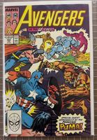 Avengers Lot Of 8 (1988-1990) 1st Series Marvel Comics 3.5-8.0