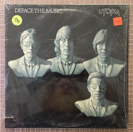 Utopia - Deface The Music (1980) Vinyl LP Record Album - Bearsville [BRK 3487]