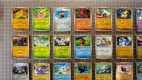 Pokémon S&V Paldea Evolved Obsidian Flames Reverse Holo Lot 40 Cards NM-LP