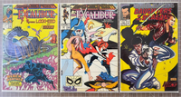 Marvel Comics Presents 3 Issue Lot 37 38 149 Excalibur Daughters 1990 6.5-8.0