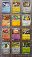 40 Pokémon Pokemon Cards Scarlet & Violet SURGING SPARKS HOLO FOIL 40 Card LOT