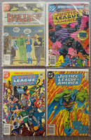 LOT OF 4 - Justice League Of America DC Comic Books #28 185 212 256 4.0-8.0