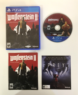 Wolfenstein II 2: The New Colossus For PS4 (PlayStation 4, 2017) CIB Complete