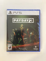 Payday 3 For PS5 (Sony PlayStation, 2023) Starbreeze - Brand New Sealed