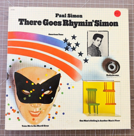 PAUL SIMON There Goes Rhymin' Simon - 1973 1st Press LP - Pitman Sterling