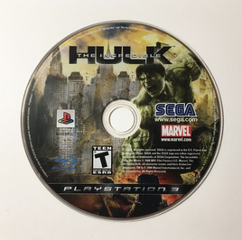 The Incredible Hulk PS3 (Sony PlayStation 3, 2008) SEGA Marvel - Disc Only