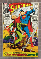 Superman #205 Man Who Destroyed Krypton - DC Comic (1968) 3-4