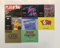 Original Nintendo NES User Manuals - You Pick - Free Sticker - US Seller