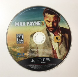 Max Payne 3 PS3 (Sony PlayStation 3, 2012) Rockstar - Disc Only - US Seller