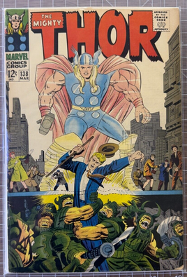 Thor # 138 - 1st Orikal 1967 DC Comic 3.5-4.5