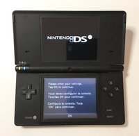 Nintendo DSi Handheld Black Console W/ Charger & 4 GB SD Card (No Stylus) Tested