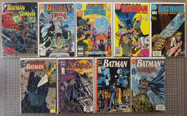 Misc Lot of 9 Batman Comics (Spawn War Devil Outsider) 1987-1994 4.0-8.0