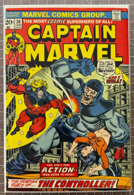 Captain Marvel #30 1974 Comic 5.5-6.5