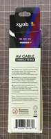 XYAB Composite AV Audio Video Cable for Sega Genesis Model 2/3 - Tested