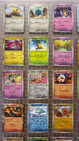 40 Pokémon Pokemon Cards Scarlet & Violet SURGING SPARKS HOLO FOIL 40 Card LOT