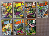 Incredible Hulk Lot of 13 Marvel Comics Reader Grade 1.0-4.0