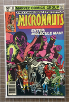 Micronauts #23 Nov - Enter: Molecule Man! - Marvel Comic (1980) 4.5-5.5