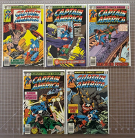 Captain America lot of 31 comics 1979-1990 Marvel 5.0-8.5