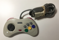 Sega Saturn [White] Model 2 Controller OEM HSS-0101 - Tested - US Seller